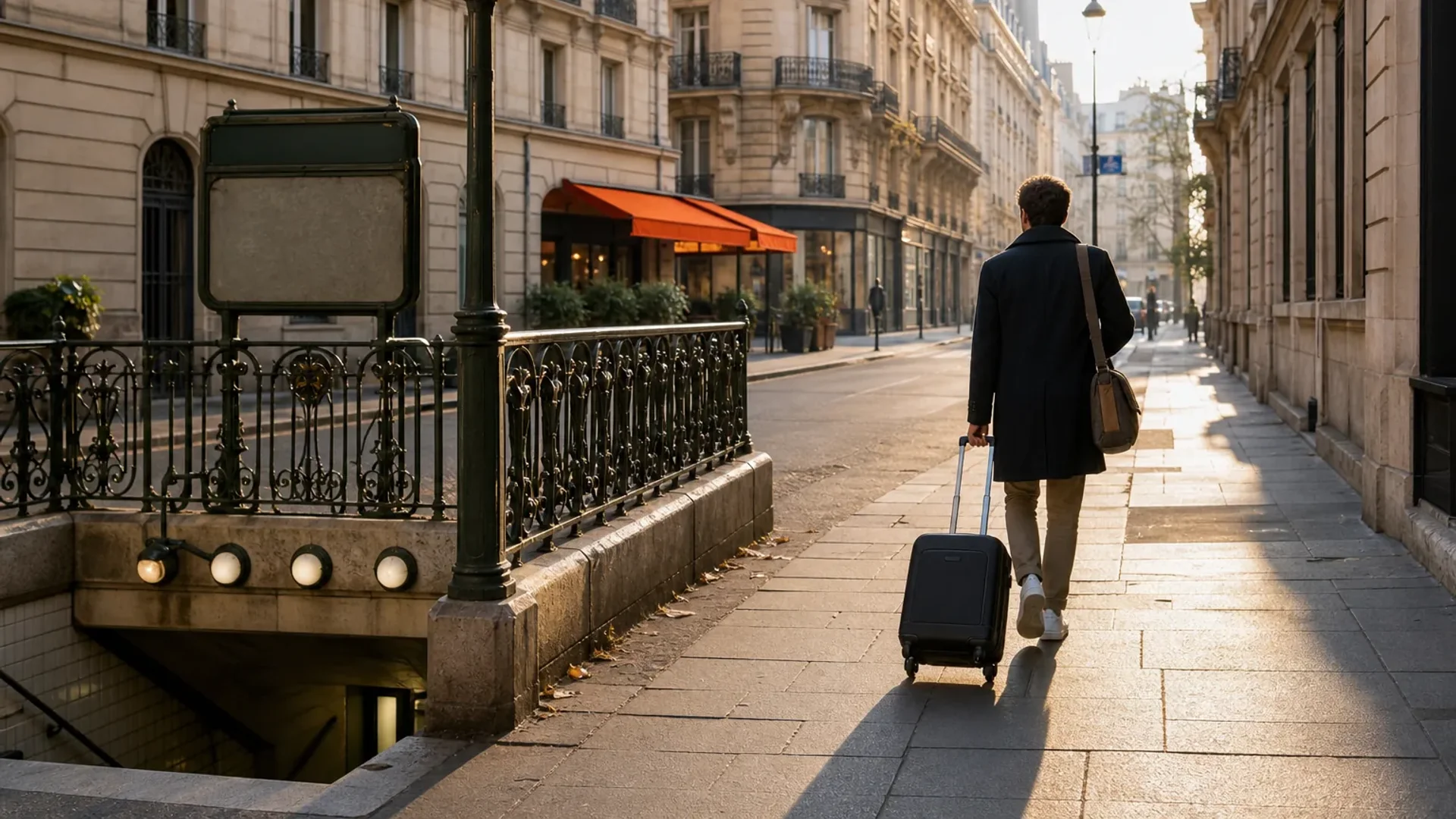 Paris neighborhood base and Metro planning for a two-day itinerary.